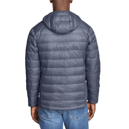 Eddie Bauer Men's Winter Jacket - Puffer Coat with Hood - Down Jacket For Outdoor (Gray, M)3