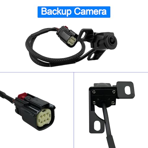 Image of Backup Camera 9C3Z-19G490-E Fit for Ford 2008-2012 F-250 F-350 F-450 F-550 Super Duty Replaces 9C3T19G490BD