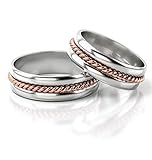 Der Damenring ist ohne Zirkoniasteinen besetzt, kann auf Wunsch mit Steinen besetzt werden.