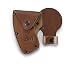 CRKT Freyr Axe Sheath: Full Grained Leather, Multiple Snaps, Belt Loops for Secure Carry of Axe, for Use with CRKT 2746 D2746