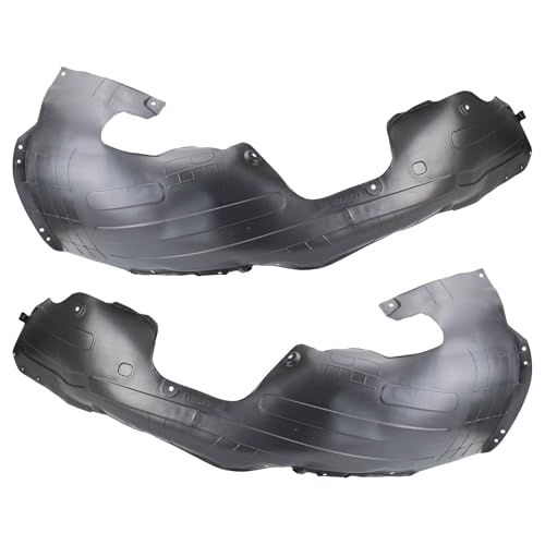 Image of TRQ Front Driver and Passenger Side Inner Fender Liner Set Compatible with 2017-2019 Kia Niro
