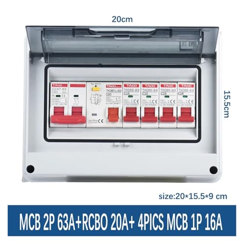 Boîtier de distribution électrique étanche contre l'humidité des circuits extérieurs - 2