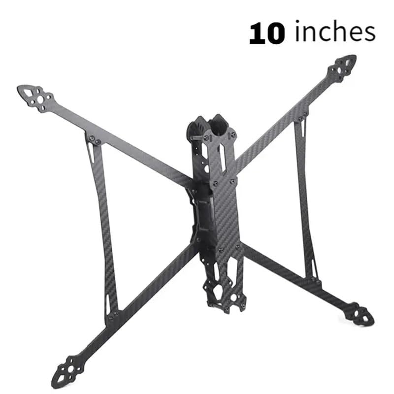 Kit telaio drone FPV in fibra di carbonio Mark4 V2 10 pollici 427mm | Struttura in fibra di carbonio, alta resistenza, per corse e freestyle