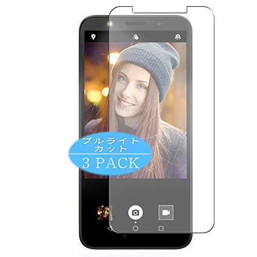 VacFun 3 Piezas Filtro Luz Azul Protector de Pantalla, compatible con Huawei honor 7S, Screen Protector Película Protectora (Not Cristal Templado) NuevaVersión