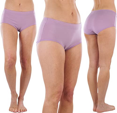 Image of ToBeInStyle Women's Pack of 6 High-Waisted Girdle Brief Tummy Support Everyday Panties