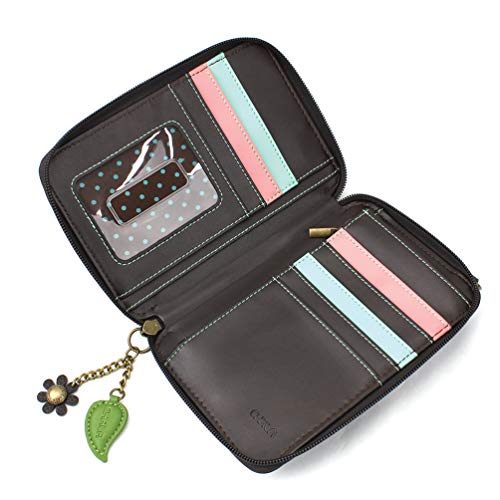 Image of CHALA Wallet Crossbody Cell Phone Purse - Women Faux Leather Multicolor Handbag with Adjustable Strap