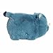 Aurora® Adorable Spudsters™ Rio Rhino™ Stuffed Animal - Round Shape Makes for Comforting Cuddles - Perfect for Kids All Ages and Animal Loving Adults - Blue 11 Inches