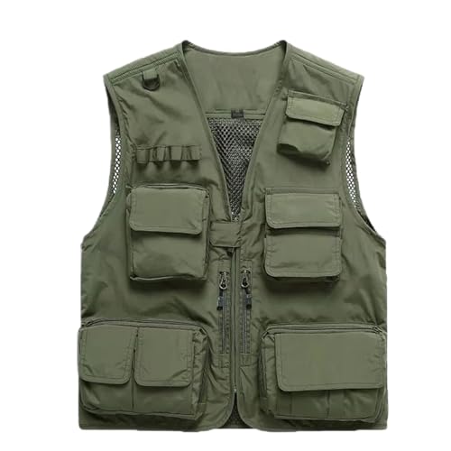 Chaleco de pesca transpirable para hombre que evita el exceso de calor