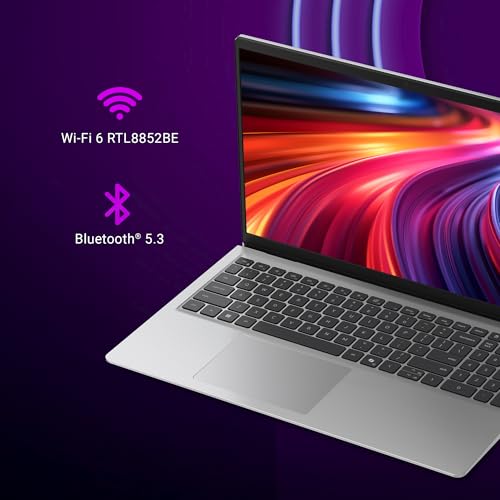 Image of Dell 15 AI Powered Laptop, Intel Core Ultra 5 225H, 16GB DDR5 RAM, 512GB SSD, 15.6 inch FHD Anti-Glare Display, Intel Arc Graphics, Dedicated Copilot Key, Backlit Keyboard, Silver, Win11 Home + MSO H&S'24