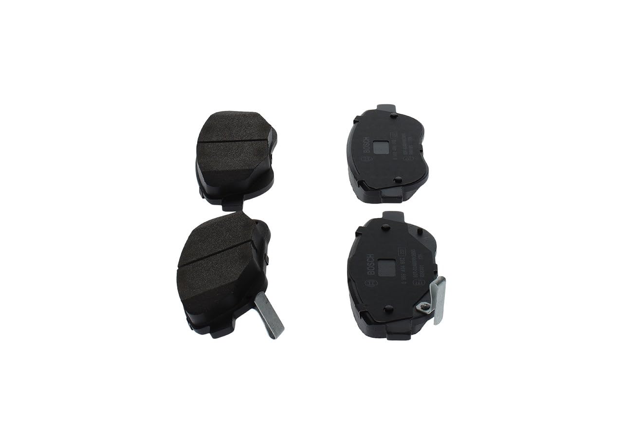 Bosch BP1677 - Pastiglie Freni Auto, Delantero - Calidad Bosch - Reducción de Ruido y Polvo - Certificación ECE-R90 - Sin Cobre - 1 Juego de 4 Pastillas