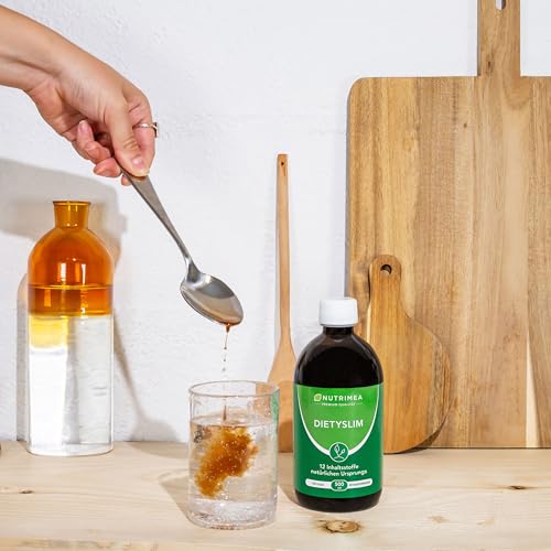 Saftkur DietySlim Detox-Kur 100% Vegan für Entgiftung und Gewichtsreduktion