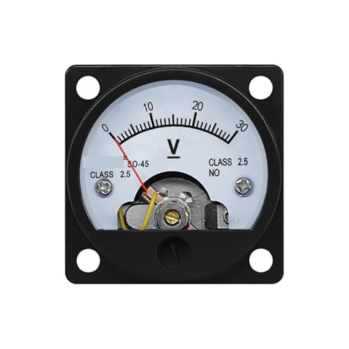 Voltmètre analogique SO-45 150V DC panneau de mesure de tension continue