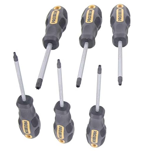 PROXXON 22640 Satz FLEX-DOT Torx Schraubendreher TX/TTX 6 teilig