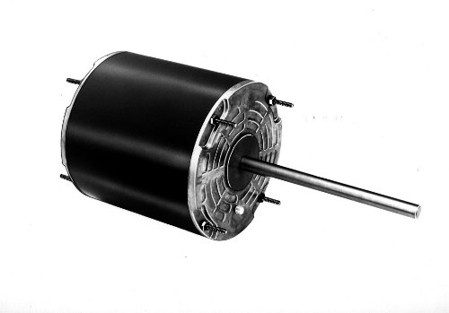 Super Sale 🛒 Fasco D792 5.6" Frame Open Ventilated Permanent Split Capacitor Condenser Fan Motor with Ball Bearing, 1/4HP, 825rpm, 208-230V, 60Hz, 1.8 amps