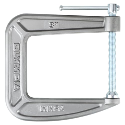 Olympia Tools C-Clamp, 38-134, (3' X 4.5')