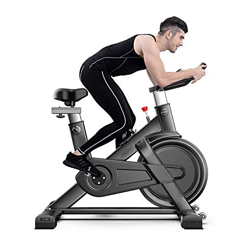 Image of Exercise Bike Intelligent Bike Smart Ultra-Quiet Running Sports Pedal Bicycle /Aerobic Training (Black)