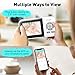 Simyke Upgrade Video Baby Monitor,WiFi Baby Camera,2.8