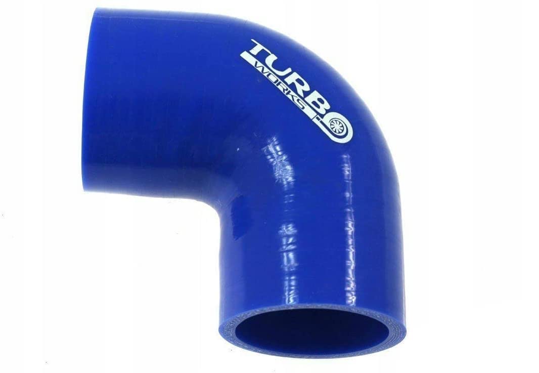 Codo de silicona 90 grados azul 84 mm E-2570 rendimiento de desarrollo manguera de silicona radiador de silicona