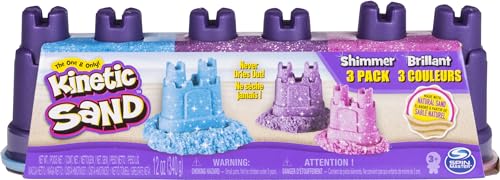 Kinetic Sand Shimmering Sand Multi-Pack w/Molds Standard