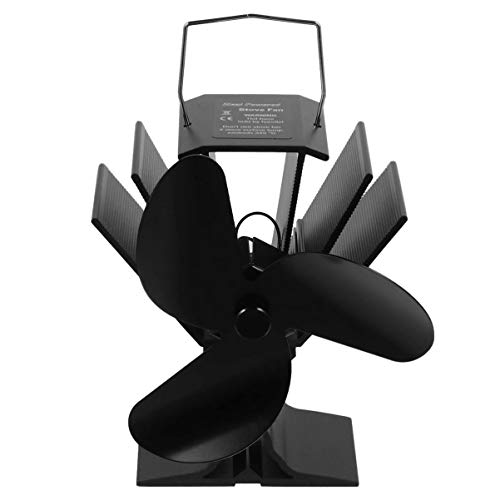 Ventilateur de poêle diffuseur de chaleur thermique pour usage familial - 2