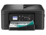 Brother DCPJ1360W | Multifunzione inkjet a colori |Stampa fino a 16 ipm |Display da 4.5 cm |Cassetto da 150 fogli e ADF da 20 fogli | WiFi e USB |Stampa e Scan mobile da app |Cartucce inbox da 200 pag