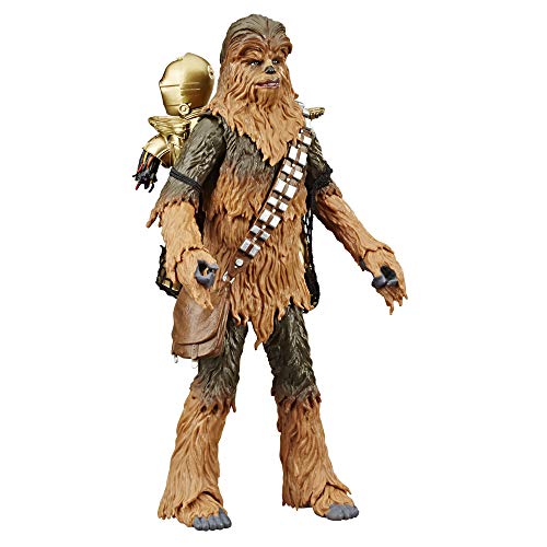 STAR WARS The Black Series Chewbacca & C-3PO Toys 6' Scale The Empire Strikes Back Collectible Figures (Amazon Exclusive)