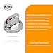 AMI PARTS DG64-00472A DG64-00347A Stove Knob Fit for Sam-Sung Stove Knob Replacement, Gas Stove Knobs Replacements Replace DG64-00473A DG64-00347B FX710BGS FX510BGS NX58F5300SS NX58F5500SS