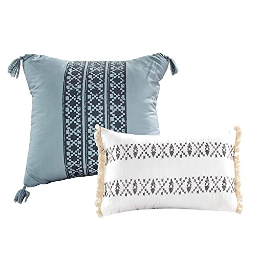 Esca La Casa Comforter Set - Modern Minimalistic Design,Suitable For All Seasons,Decorative Pillow,Matching Shams (Queen) #TOP4