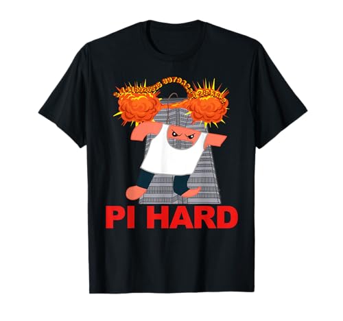 Pi Hard funny action movie Pi Day Pi Hard Maglietta