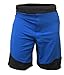 WOD Shorts for Men Agility 3.0 (34, Blue/ Black Trim)