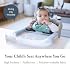 Inglesina Fast Table Chair - Cream + Fast Dining Tray - Portable Baby High Chair - for Babies & Toddlers up to 37 lbs - Fits Tables 0.8'' to 3.5'' Thick - Compact & Easy to Use - Travel Bag Included