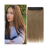 【Einfach, schnell und bequem zu tragen】Einteilig mit 5 Clips, die am einfachsten und schnellsten zu befestigen sind, ca. 5 Minuten, können jederzeit installiert und entfernt werden. Unsere Clip-In-Extensions for glattes Haar bestehen aus brasilianischem Remy-Echthaar, sind weich wie Ihr eigenes Naturhaar und können bei guter Pflege 4–6 Monate halten.