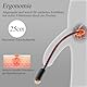 BDSMYEE Dilator Harnröhre Silikon mit 3 Penisringe,Harnröhrenvibrator Prostata Vibration mit 10 Vibrationsmodus,Penis Vibrator Harnröhren Dilatatoren Männer,Prostata Stimulation Penis Plug (Heizung)