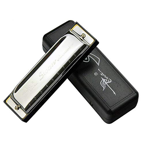 Fliyeong Harmonica diatonique Bruce 10 trous Blues C Tone Harmonica instruments de musique pour débutants pour enfants… - Les Beatles, Paul McCartney, John Lennon, RIngo Starr, George Harrison Fliyeong Harmonica diatonique Bruce 10 trous Blues C Tone Harmonica instruments de musique pour débutants pour enfants…