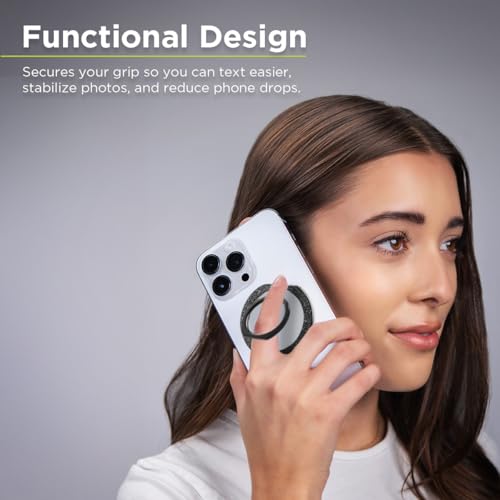 Image of PureGear Magnetic Phone Ring Grip, for MagSafe Kickstand Holder