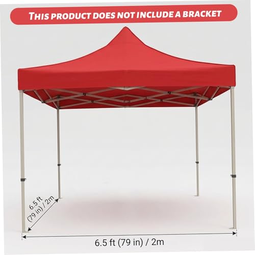 Cubierta de dosel de 2x2 m impermeable para solucionar roturas en carpas de mercado 6