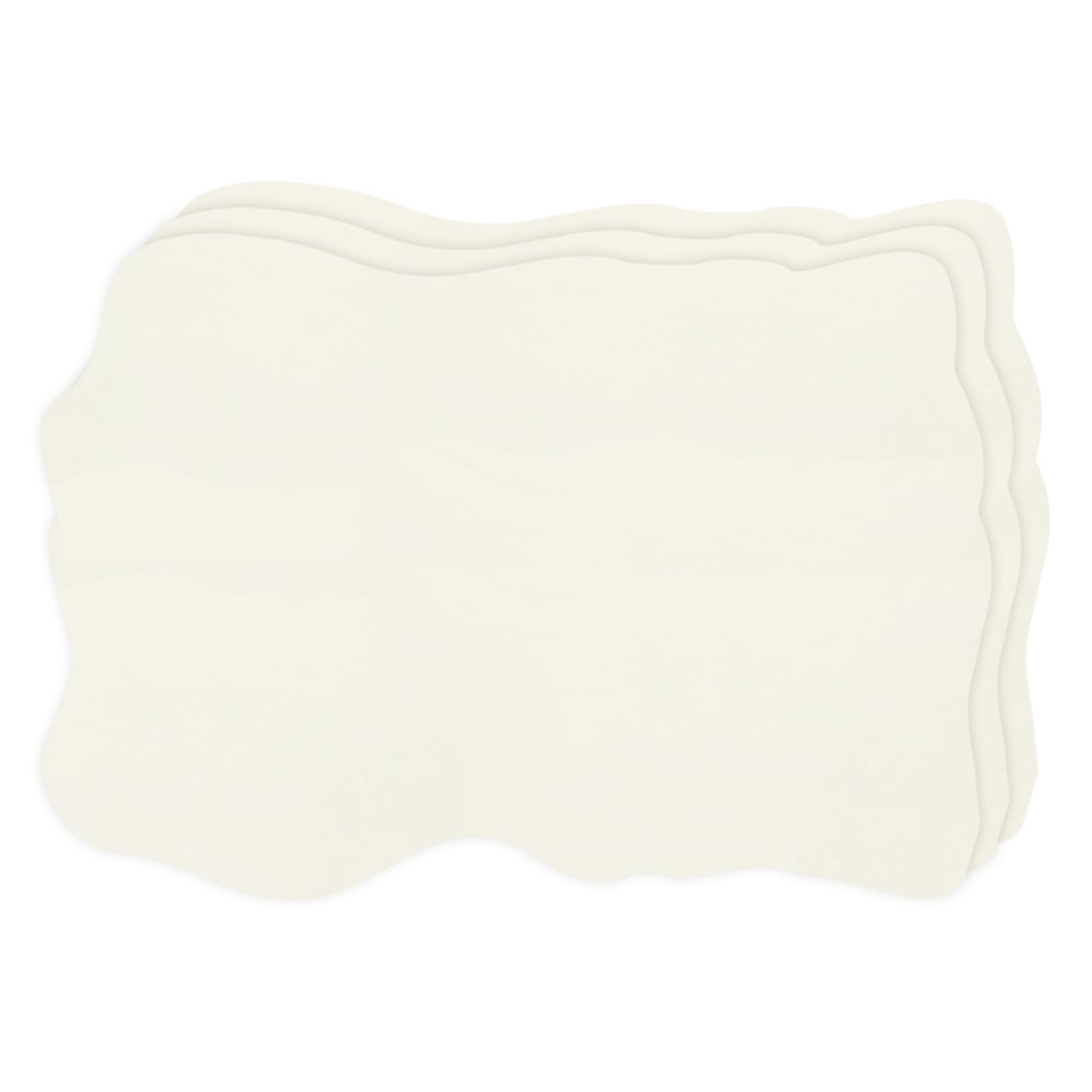 QUARKZMAN 3 Pezze Di Pelle Di Daino Per Auto 70cm x 100cm Pelle Di Daino Naturale Per Asciugare L'auto Super Assorbente Per Pulire Vetro Vernici Specchi Finestre Bianco
