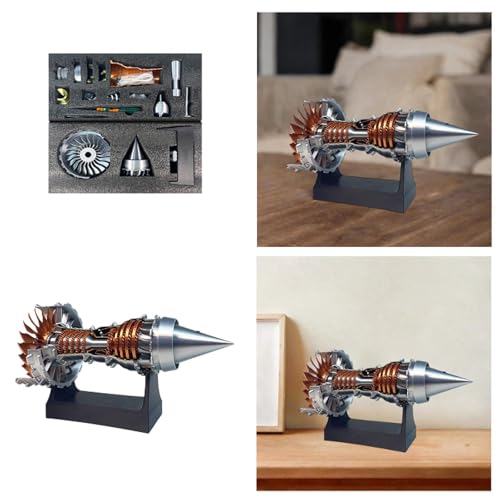 Image of CALANDIS Turbofan Engine Model Premium Mechanical Learning Tool Science Education Toy Unassembled