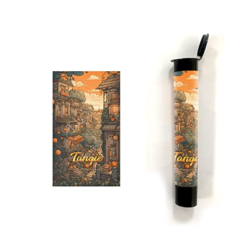 Étiquettes pour tubes pré-roulés 116mm : identifiez facilement vos préparations TG en papier