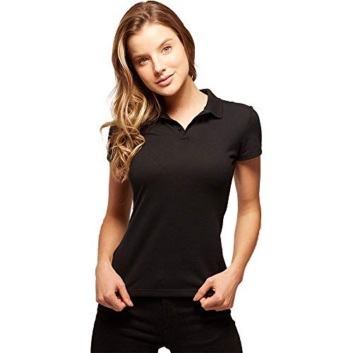 Kit de 5 Camisas Polo Femininas de Várias Cores