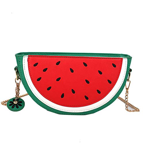 Women's Lemon/Watermalon Fruit Shoulder Bag Messenger Bag Purse