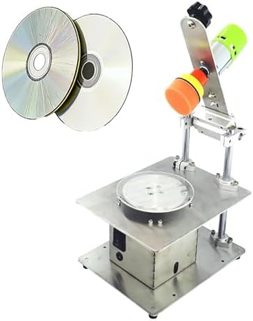Automatic Disc Polisher, DVD/CD Repair Cleaning Machine, Precise and Targeted Repair, Repair Scratches Abrasions Oxidation Unreadable