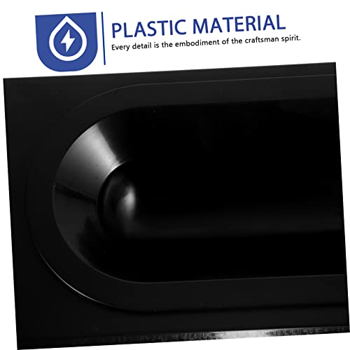 GANAZONO 2 Stück Eismaschinen-Zubehör EIS-Zubehör Schwarzer Kunststoff Groß – Bild 3