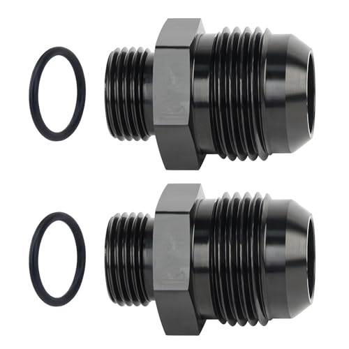 Image of EVIL ENERGY 12AN Flare to AN8 ORB Male O-Ring Fitting Adapter 2PCS