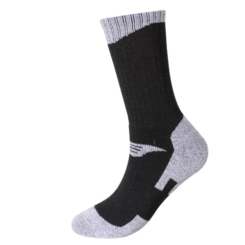 Image of EnerWear 4 /6 Pack Unisex Merino Wool Outdoor Hiking Trail Crew Sock