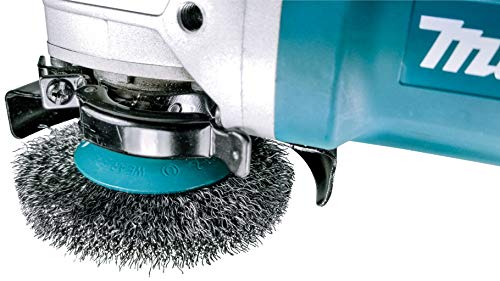 Makita 1 Piece - 4.5" Crimped Wire Wheel Brush For 5-9" Grinders - Light-Duty Conditioning For Metal - 4-1/2" X 5/8-Inch | 11 Unc #TOP5