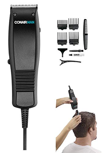 Conair Simple Cut 10-piece Home Haircut Kit (Simple Cut HC93W-BLACK)
