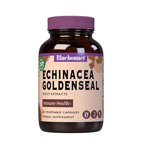 Bluebonnet Echinacea Goldenseal Root Extract Supplement, 60 Count #TOP16