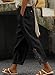 Acelitt Women's Casual Linen Pants Lightweight Drawstring Elastic Waist Spring Trendy Fashion 2025 Cropped Pants Trousers Black XL