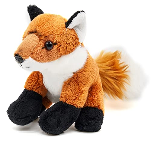 Uni-Toys - Fuchs Plushie - 13 cm (Höhe) - Plüsch-Waldtier - Plüschtier, Kuscheltier